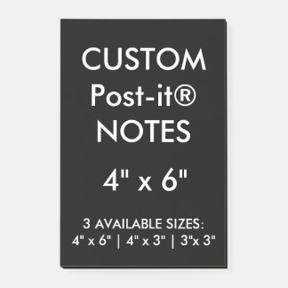 Aangepast, aangepast, 4 x 6 inch Post-it® notes le