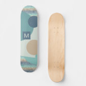 Aangepast aangepast Abstract geometrisch kunstpatr Skateboard (Voorkant)