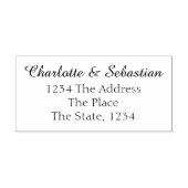 Aangepast, aangepast adres 	rubberstempel (Afrduk)