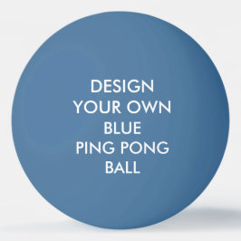 Aangepast aangepast BLUE Ping Pong Ball