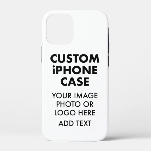 Aangepast aangepast iPHONE 12 MINI TOUGH-HOESJE Case-Mate iPhone Case (Achterkant)