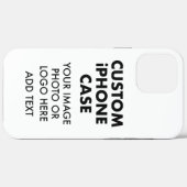 Aangepast aangepast iPHONE 12 PRO MAX TOUGH HOESJE (Achterkant (horizontaal))