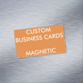 Aangepast aangepast magnetisch Visitekaartje leeg (Voorbeeld)