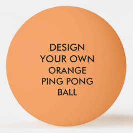 Aangepast aangepast ORANJE pingpongbal Pingpongballen