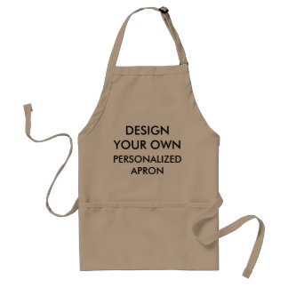 Aangepast aangepast standaard Khaki Apron Schort