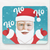 Aangepast aangepast Voeg je eigen fotokerstmis toe Muismat (Voorkant)