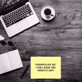 Aangepast, aangepast voor wfh, kantoor, school, ca post-it® notes