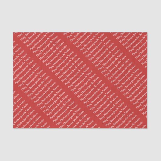 Aangepast, aangepast weefselpapier tissuepapier (Voorkant)