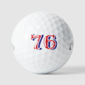 Aangepast aantal golfballen - Naam & Logo (Voorkant)