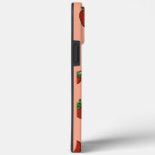 Aangepast aardbeienkoraal Case-Mate iPhone case (Achterkant / Rechts)