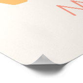 Aangepast ABC-alfabet Poster (Hoek)