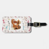 Aangepast Abstract fotograferen patroon Bagagelabel (Voorkant horizontaal)