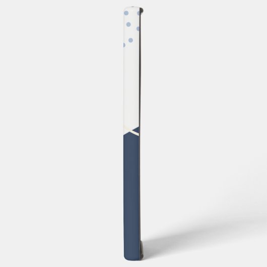 Aangepast Abstract monogram Samsung Galaxy Hoesje (Linkerkant)