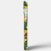 Aangepast Abstract patroon van Japanse lentevloere Case-Mate iPhone Case (Achterkant / Links)