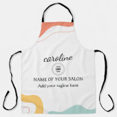 Aangepast Abstract Schort (Voorkant)