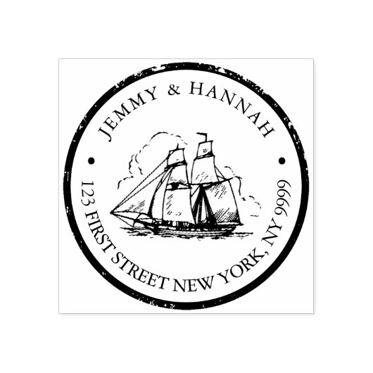 Aangepast adres Stempel, bruiloft Stamp, ScheepsRu Rubberstempel (Afrduk)