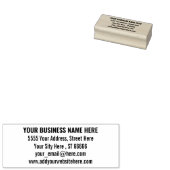 Aangepast adres Website E-mail Rubber Stamp Sjablo Rubberstempel (Gestempeld)