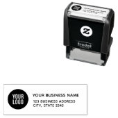 Aangepast adreslabel  zelfinktende stempel (In situ)