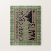 Aangepast Adventure voor Cabin Camping Legpuzzel (Verticaal)