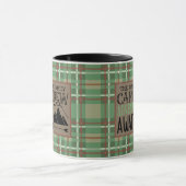 Aangepast Adventure voor Cabin Camping Mok (Midden)