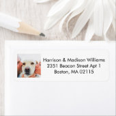 Aangepast afbeelding afbeelding retouradres etiket (Insitu)