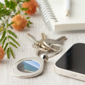 Aangepast afbeelding afbeelding sleutelhanger (Zijkant)