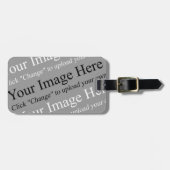 Aangepast Afbeelding Bagagelabel (Voorkant horizontaal)