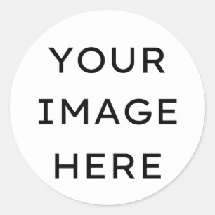 Aangepast Afbeelding/eigen Afbeelding/Sjabloon toe Ronde Sticker