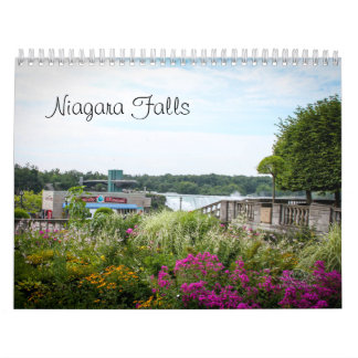 Aangepast afgedrukt Niagara Herfst Agenda Kalender