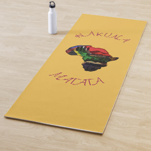 Aangepast Afrikaans continent Product aanpassen Yogamat