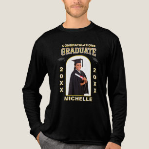 Aangepast afstuderen Afstuderen van foto's gefelic Tri-Blend Shirt