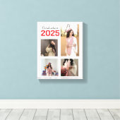 Aangepast Afstuderen Foto Canvas (Insitu (Houten vloer))