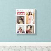 Aangepast Afstuderen Foto Canvas (Insitu (Houten vloer))