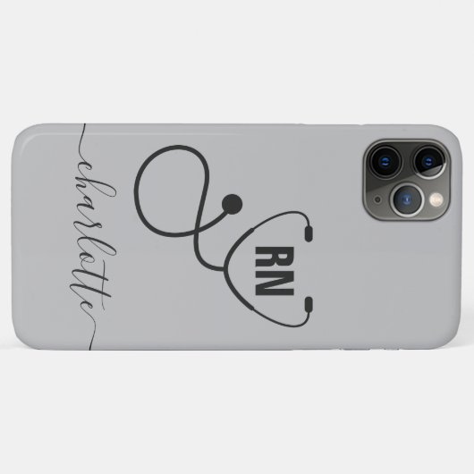 Aangepast Afstuderen geregistreerd zuster Case-Mate iPhone Case (Achterkant (horizontaal))