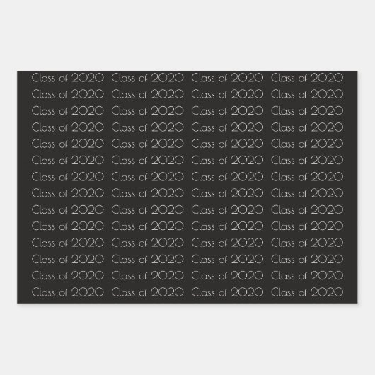 Aangepast Afstuderen Inpakpapier Vel (Voorkant 3)