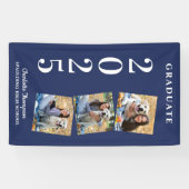 Aangepast Afstuderen van het blauw van de Zeemacht Spandoek (Horizontaal)