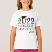 Aangepast Afstuderen voorschool T-shirt (Voorkant)