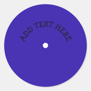  Aangepast    albumKlassieke ronde ticker Sticker