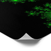 Aangepast Alien Fractal Burst Poster (Hoek)