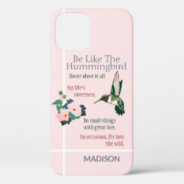 Aangepast als een Hummingbird Phone Case
