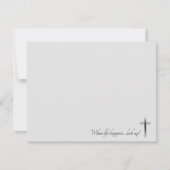 Aangepast als het leven gebeurt, kijk dan naar bov notitiekaartje (Voorkant)