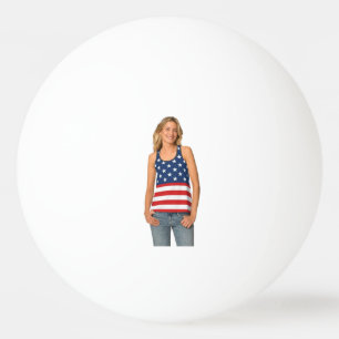 Aangepast amerika Gezicht Grappig  Feest Persoonli Pingpongballen