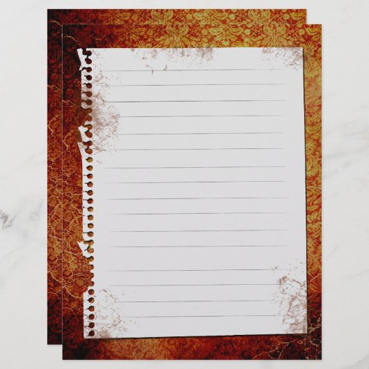 Aangepast  antiqued Recipe Multomap invoegen (Voorkant / Achterkant)