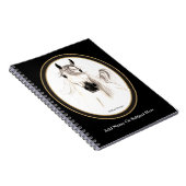 Aangepast Arabisch paard notebook Notitieboek (Rechterzijde)