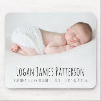 Aangepast Baby Foto met hoofdletters