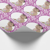 Aangepast Baby fotopapier Cadeaupapier (Hoek)