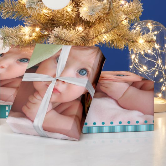 Aangepast Baby fotopapier Cadeaupapier (Feestdagen)