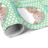 Aangepast Baby fotopapier Cadeaupapier (Rol Hoek)