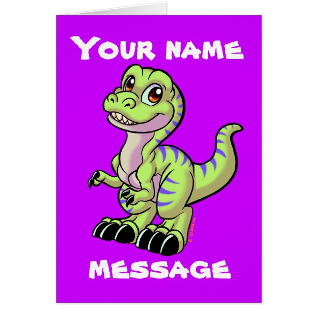 Aangepast baby Rex (Voorkant)