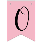 Aangepast Baby shower Bunting Vlaggetjes (Derde vlag)